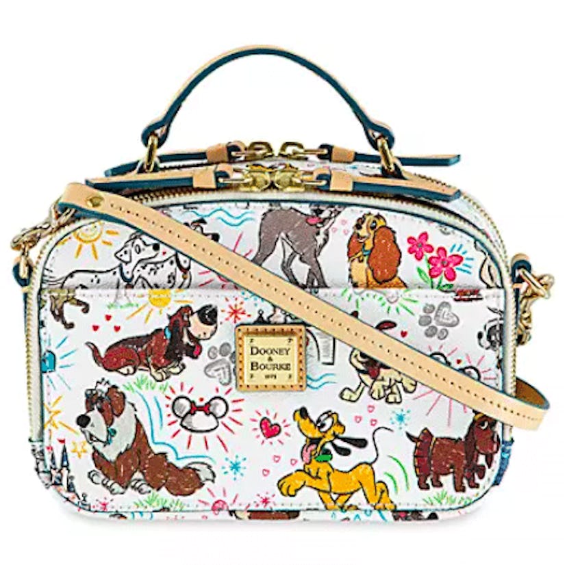 Disney Dogs Sketch Ambler Crossbody Bag by Dooney & Bourke