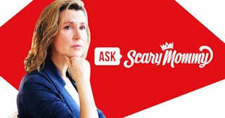Ask Scary Mommy Grandma Keeps Guilt-Tripping Us About Social Distancing: Concerned woman sitting on ...