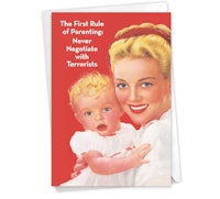 NobleWorks Retro Funny Mothers Day Card