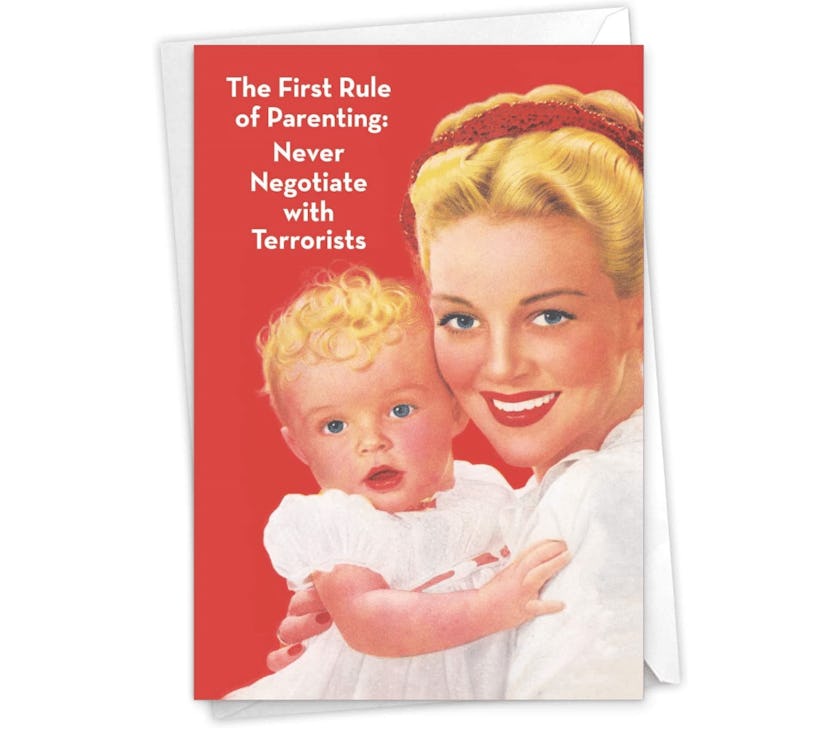 NobleWorks Retro Funny Mothers Day Card