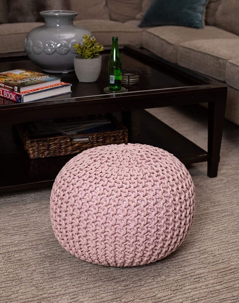 Birdrock Home Knit Bean Bag Floor Chair