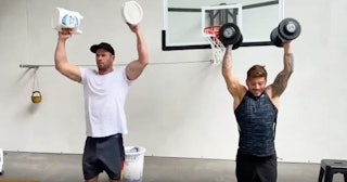 Break Up The Quarantine Boredom By Watching Chris Hemsworth Work Out