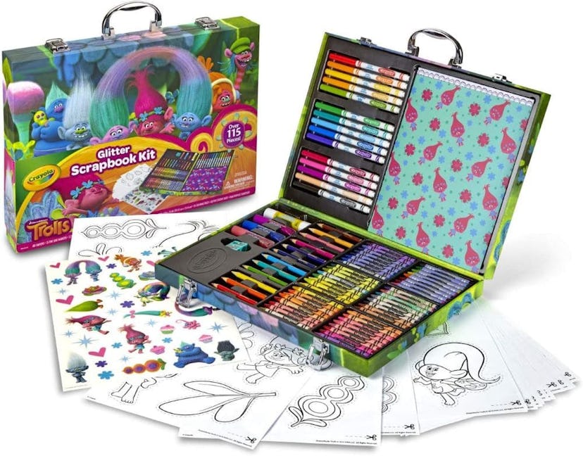 Crayola Dreamworks Trolls Glitter Scrapbook Kit