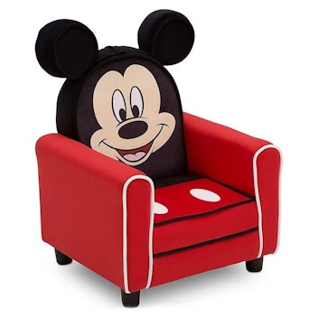 Disney Mickey Mouse Figural Upholstered Kids Chair 