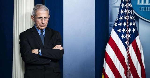 National Institute for Allergy and Infectious Diseases Director Dr. Anthony Fauci