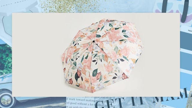 Anthropologie floral umbrella