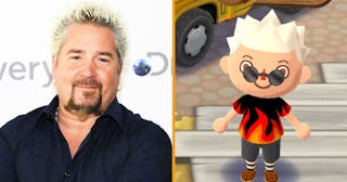 Guy Fieri Animal Crossing