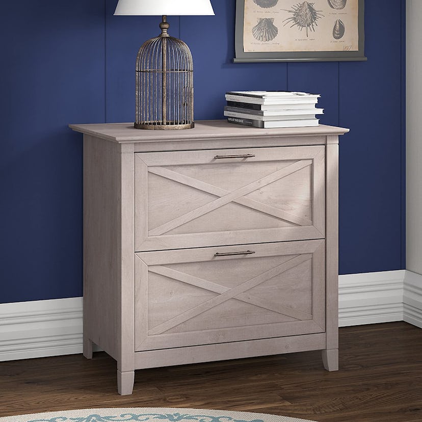 Bush Furniture Key West 2 Drawer Lateral File Cabinet