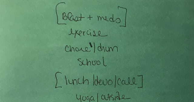 I'm The 'Karen' Who Has A Social Isolation Schedule For My Family