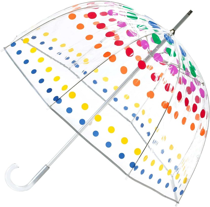 totes Signature Clear Bubble Umbrella