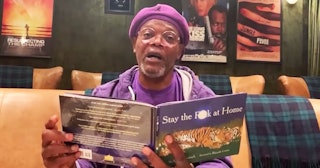 Samuel L. Jackson Wants Us All To 'Stay The F*ck Home'