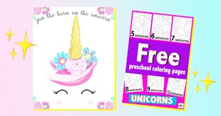 10 Magical Freebies For Your Unicorn Obsessed Child