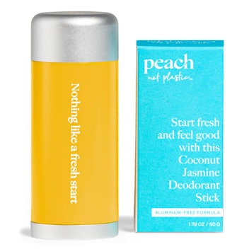 Peach Refillable Deodorant Starter Kit