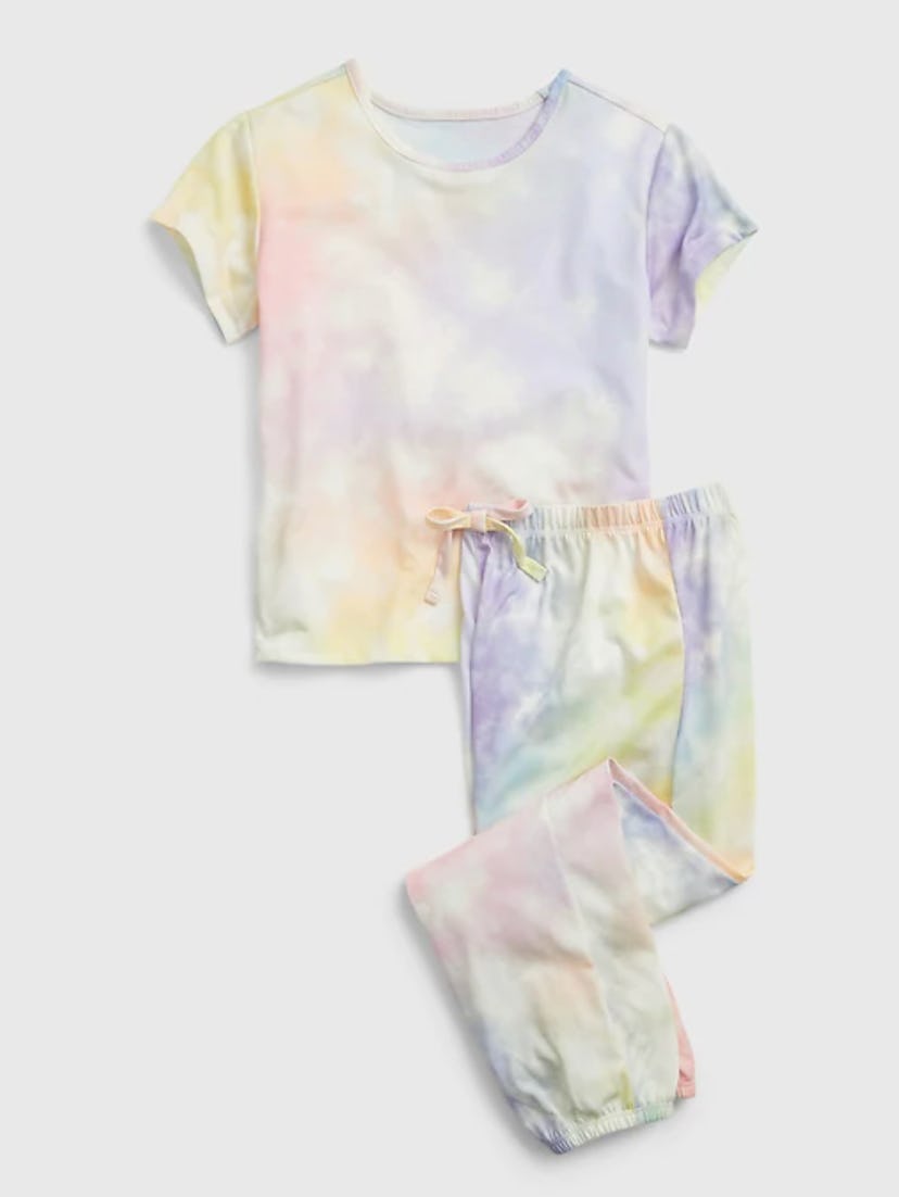 Gap Kids Recycled Tie-Dye PJ Set