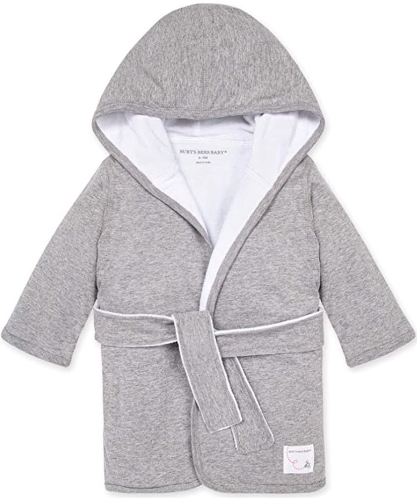 Burt's Bees Knit Terry Cloth Baby Bath Robe