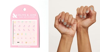Nail stickers and nail strips 