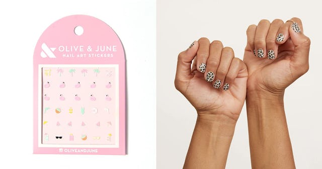 Nail stickers and nail strips