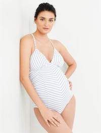 A Pea In the Pod Splendid One Piece Maternity Swimsuit