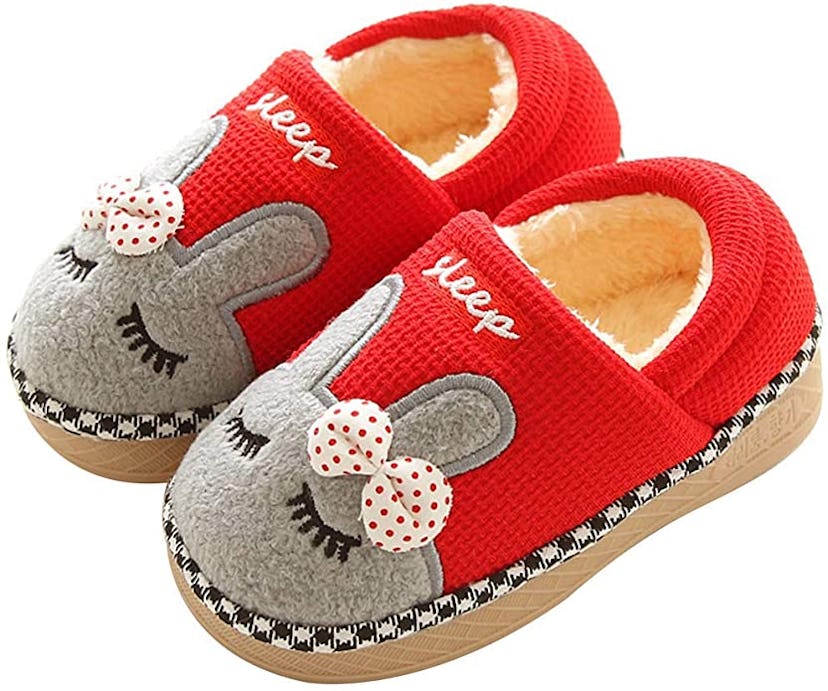 GPOS Animal Memory Foam House Shoes Slippers