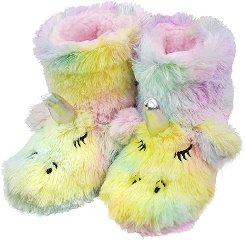 Tirzrro Girls/Kids Cute Unicorn Slippers 