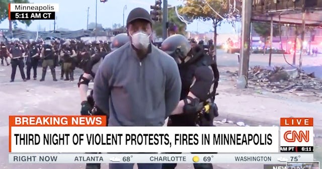 CNN Reporter & Crew Arrested On-Air While Covering Minneapolis Protests