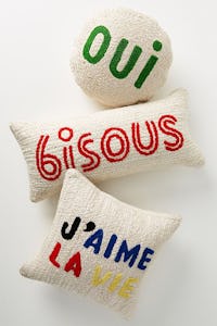 Clare V. for Anthropologie Maisonette Jute Pillow