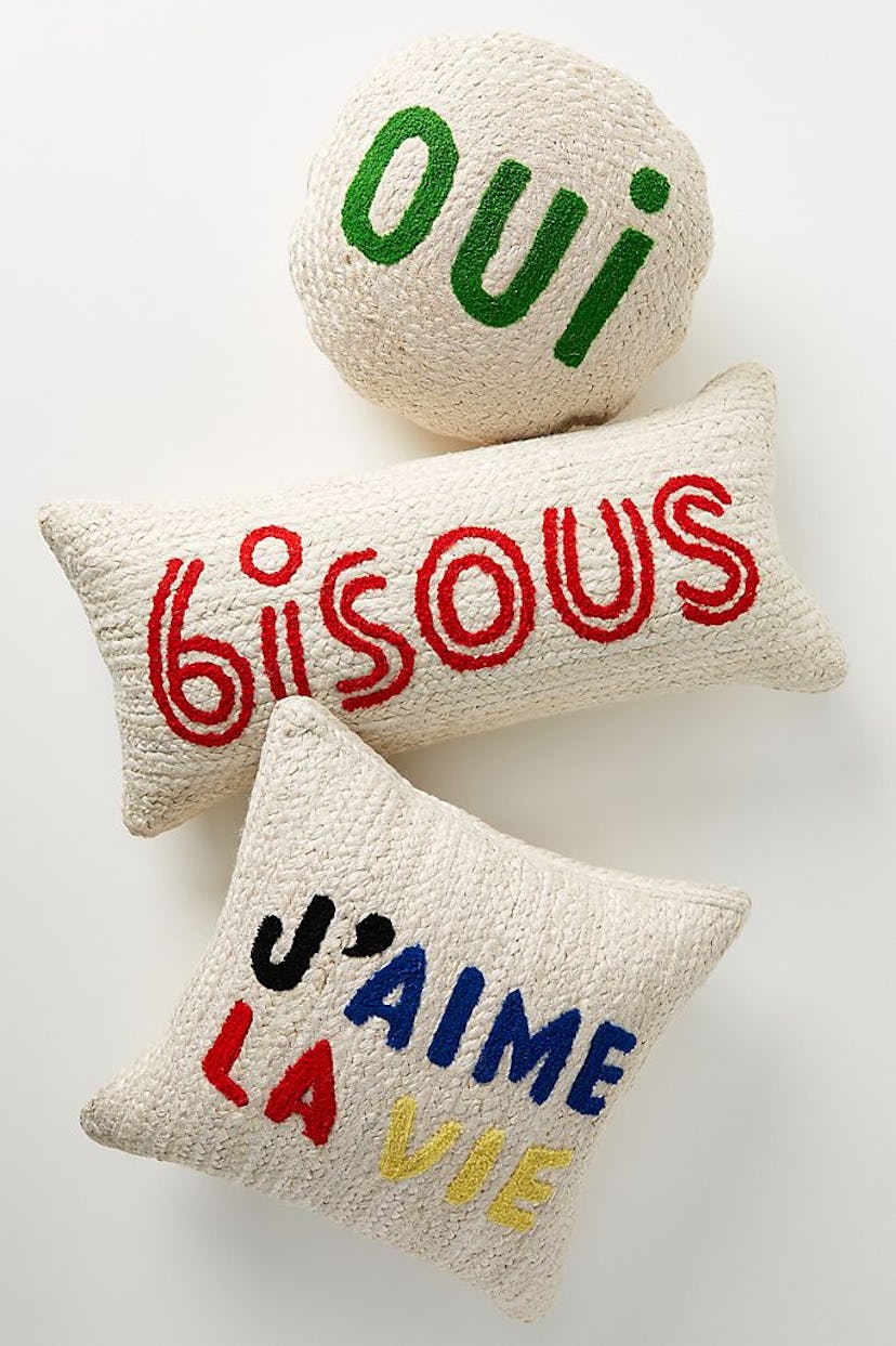 Clare V. for Anthropologie Maisonette Jute Pillow