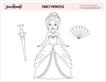 10 royally cute princess coloring pages to help mama get some peace quiet
