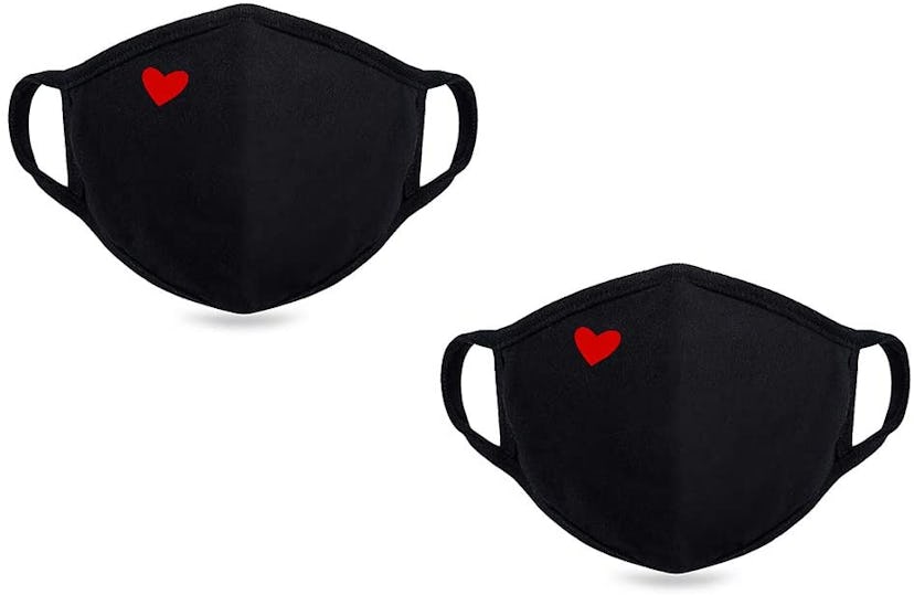 Yiiza Heart Face Mask (2-Pack)