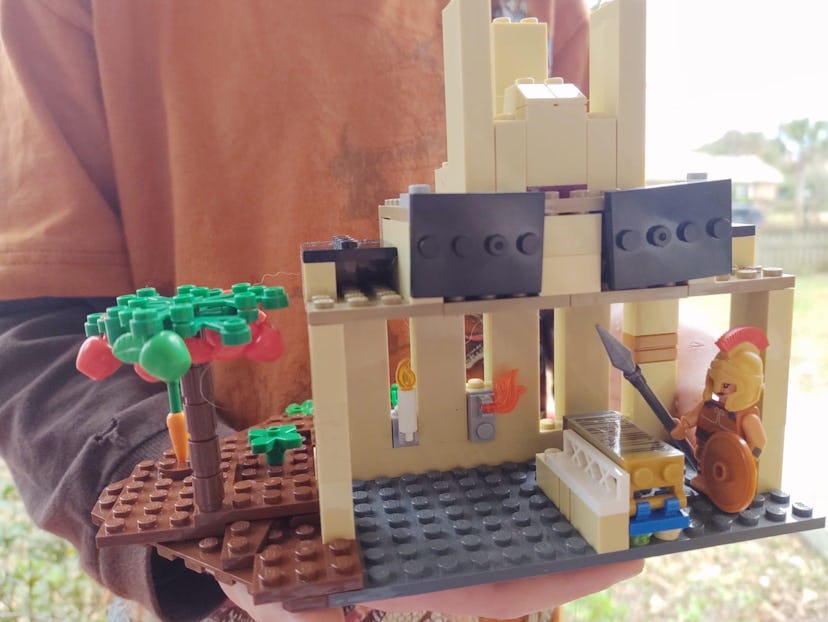 Lego Greek Temple