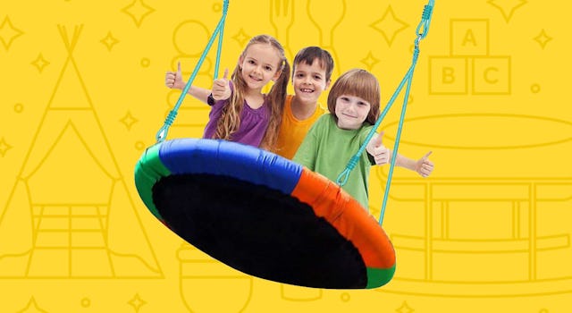 Blue Island Kids Swing