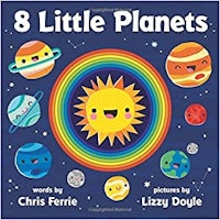 8 Little Planets Toddler Book