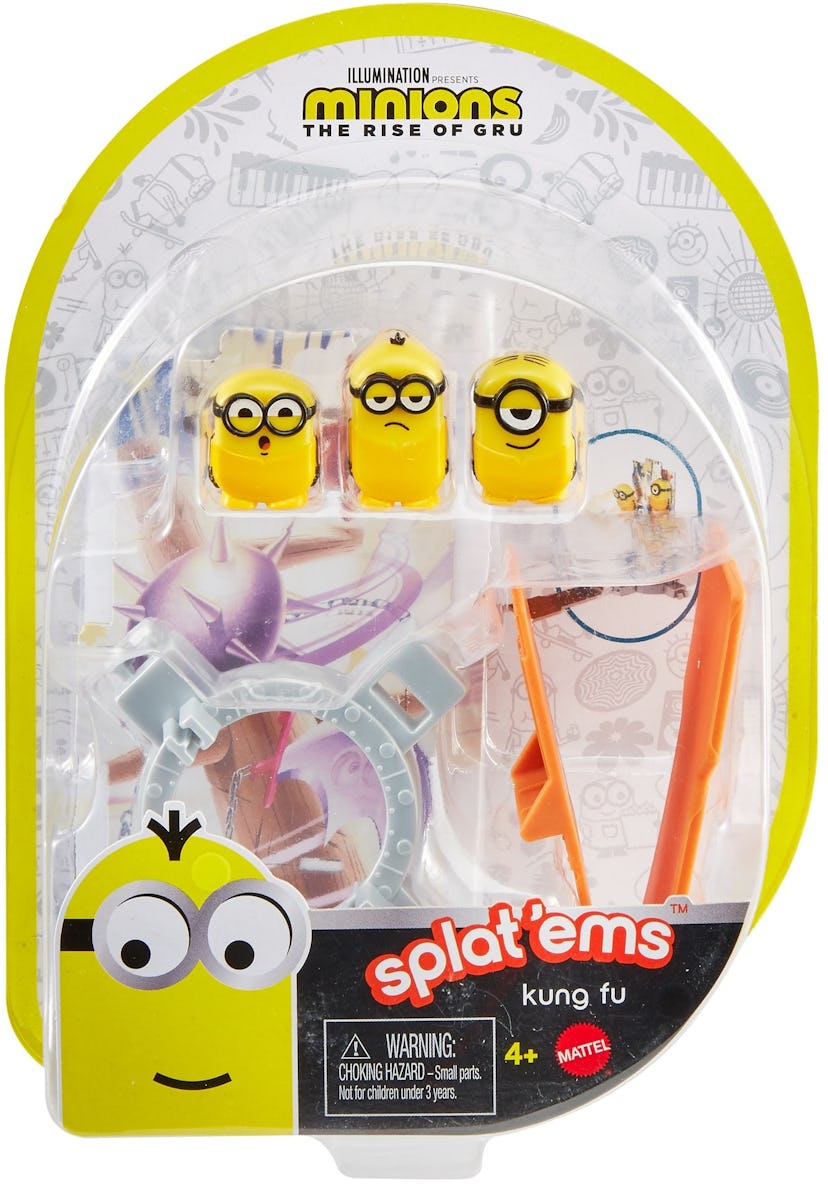 Minions: The Rise of Gru Splat ‘Ems Travel 3-Pack Toy