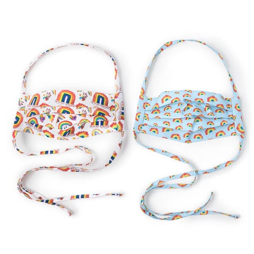 Rainbow Face Coverings (2-Pack) Face Masks
