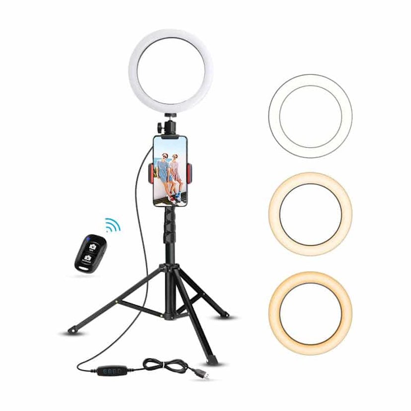 UBeesize Selfie Ring Light with Tripod Stand