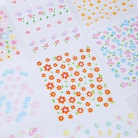 Flower Nail Decals For Women