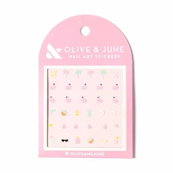 Olive & June Cabana Love Nail Stickers