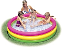 Intex Kid's Summer Sunset Glow Kiddie Pool
