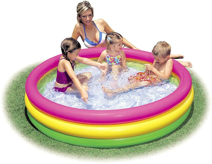 Intex Kid's Summer Sunset Glow Kiddie Pool