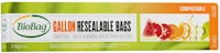 BioBag Resealable Compostable Sandwich Bags