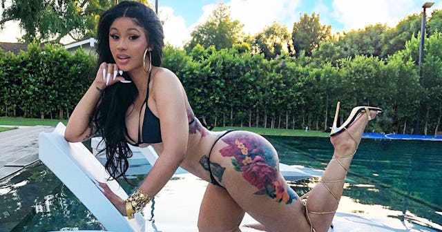 Cardi B Shows How Her Body Really Looks After Joking About Sucking In Her Stomach