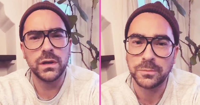 Schitt's Creek's Dan Levy Urges People To Wear Masks As An Act Of Kindness