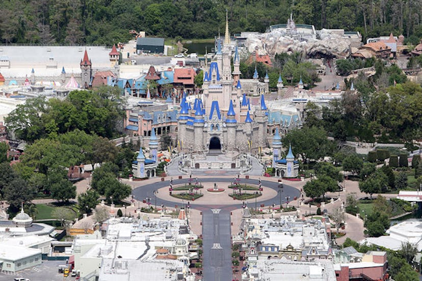 Walt Disney World remains closed to the public due to the Coronavirus threat on March 23, 2020 in Or...
