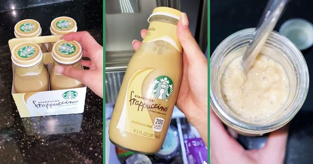 We've Been Drinking Bottled Starbucks Frapps Wrong This Whole Time