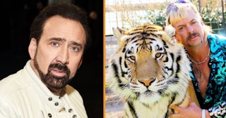 Nicolas Cage Is Playing Joe Exotic In New Scripted 'Tiger King' Series