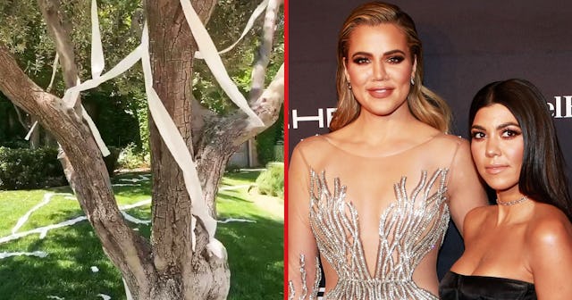 Khloe TP'd Kourtney's House During A Pandemic And People Are Pissed