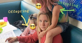 Kristen Bell's Homeschool Post Is Too Relatable