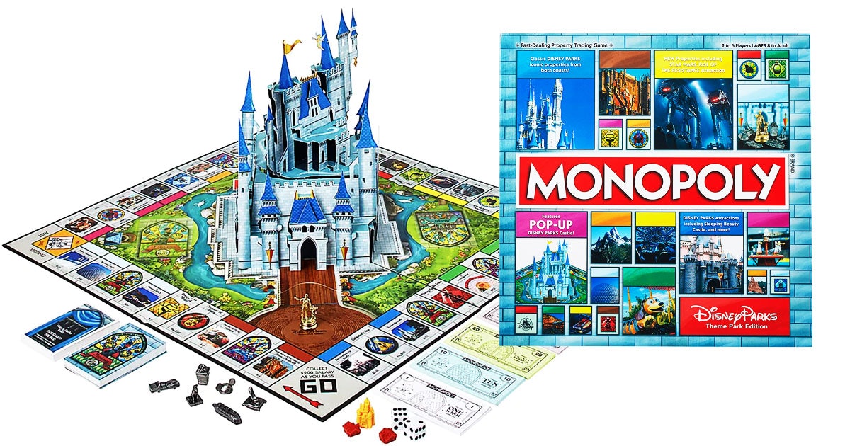 The Disney Parks-Themed Version Of Monopoly Back In Stock