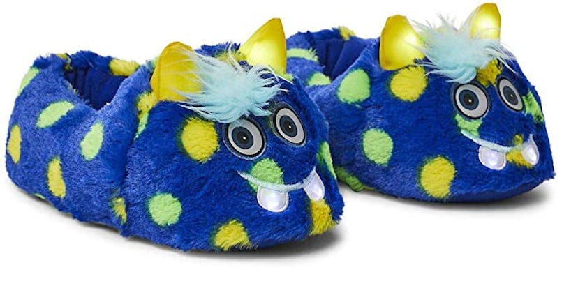 Flashlights 3D Light Up  Monster Slippers 