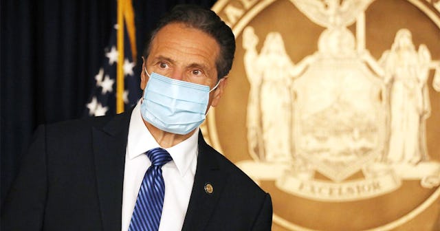 New York Governor Cuomo Holds Coronavirus Briefing In Manhattan